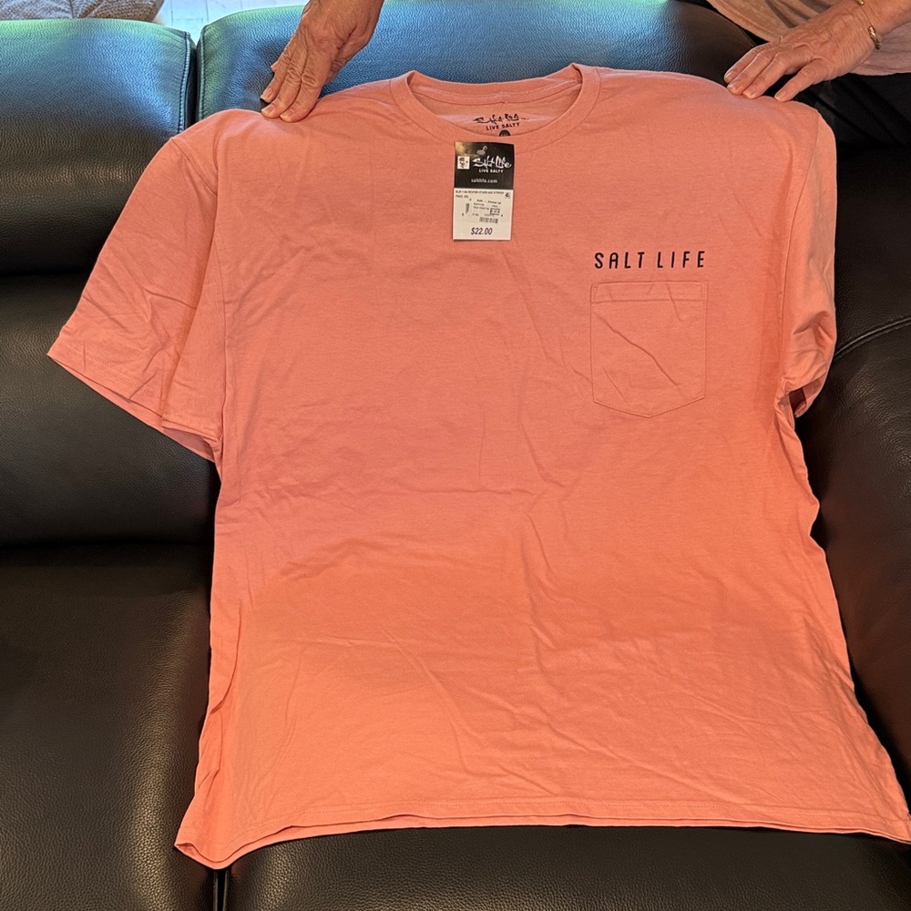 Salt Life Coral Short Sleeve Tee
